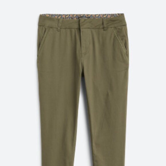 Dictionary Eva Straight Leg Pant size 12 Olive - Picture 1 of 6